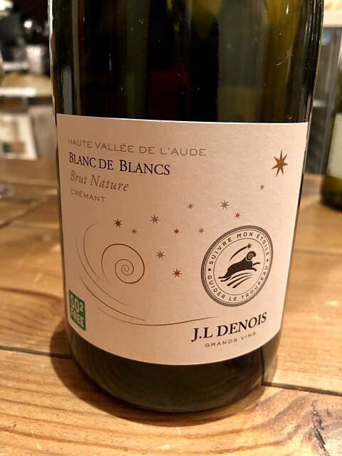 J.L Denois Crémant Blanc de Blancs Brut Nature