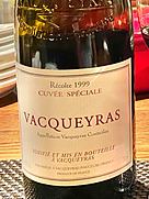 Pascal Frères Vacqueyras Cuvée Spéciale(1999)