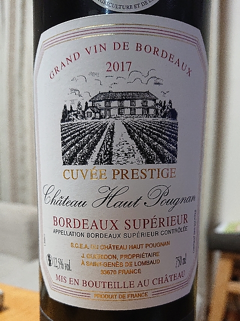 Ch. Haut Pougnan Bordeaux Supérieur