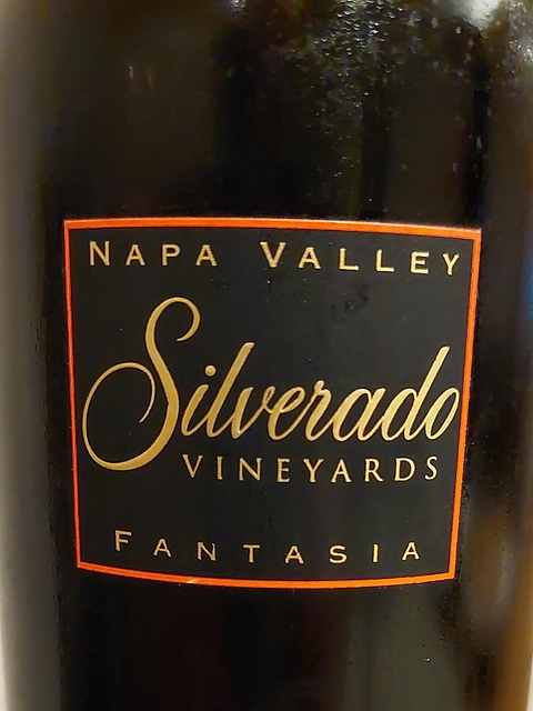 Silverado Vineyards Fantasia 2015