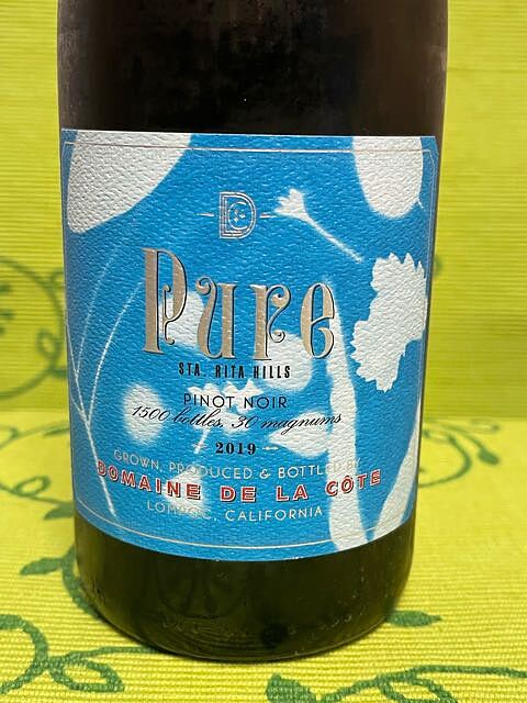 Dom. de la Côte Pure Pinot Noir