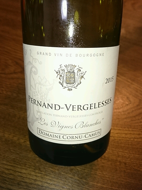 Dom. Cornu Camus Pernand Vergelesses Les Vignes Blanches