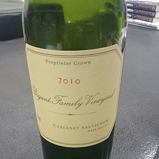 Bryant Family Vineyard Cabernet Sauvignon 2010