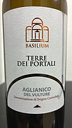Basilium Terre dei Portali Aglianico del Vulture(2021)