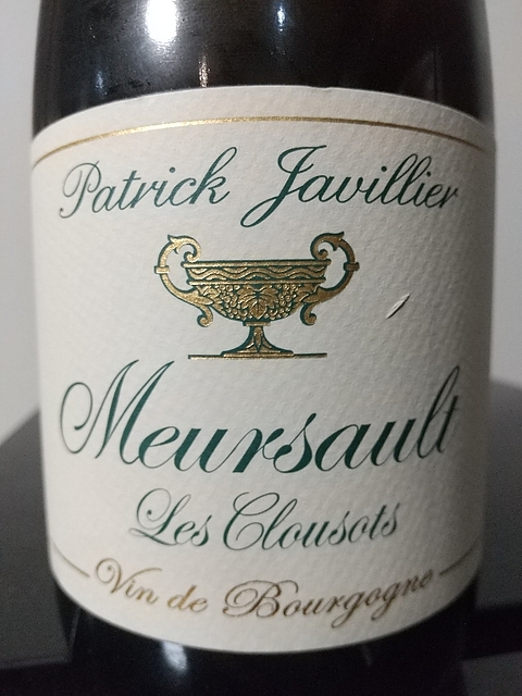 Patrick Javillier Meursault Les Clousots