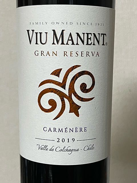 Viu Manent Gran Reserva Carmenère(ヴュー・マネント グラン・レゼルバ カルメネーレ)