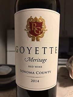 Goyette Meritage Red(ゴイエット メリタージュ レッド)