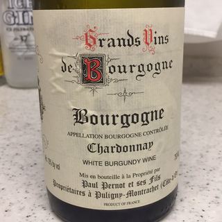 Paul Pernot et Ses Fils Bourgogne Chardonnay(ポール・ペルノー・エ・セ・フィス ブルゴーニュ シャルドネ)