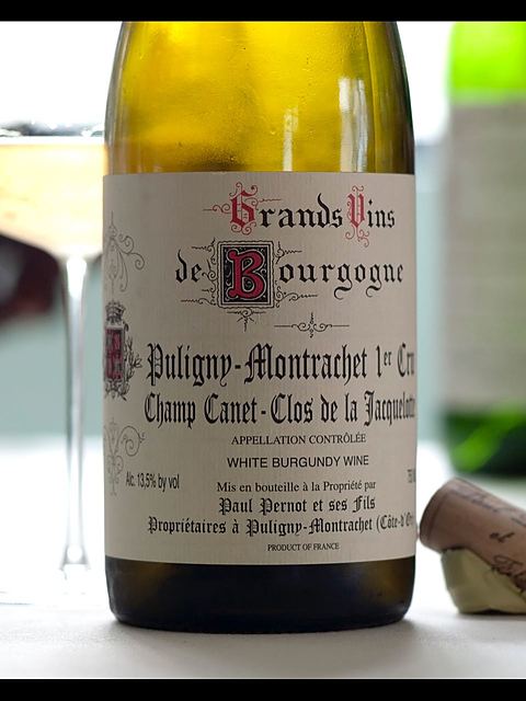 Paul Pernot et Ses Fils Puligny Montrachet 1er Cru Champ Canet Clos de La Jacquelotte