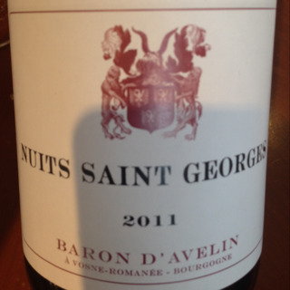 Baron d'Avelin Nuits Saint Georges(バロン・ダヴラン ニュイ・サン・ジョルジュ)