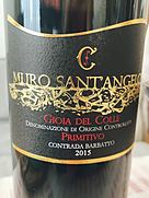 Muro Sant'Angelo Contrada Barbatto Gioia del Colle Primitivo(2015)