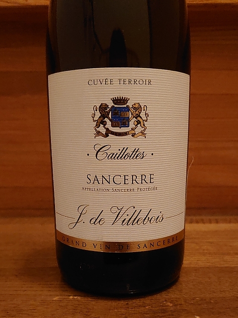 J. de Villebois Sancerre Caillottes(ヨースト・ド・ヴィルボワ サンセール カイヨット)