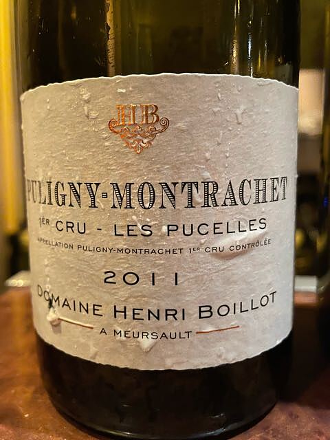 Dom. Henri Boillot Puligny Montrachet 1er Cru Les Pucelles