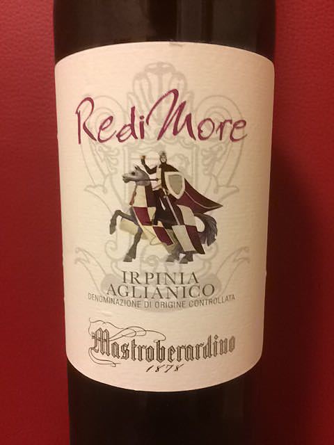 Mastroberardino Redimore Irpinia Aglianico(マストロベラルディーノ レディモーレ イルピニア・アリアニコ)