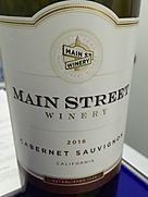 メイン・ストリート・ワイナリー カベルネ・ソーヴィニヨン