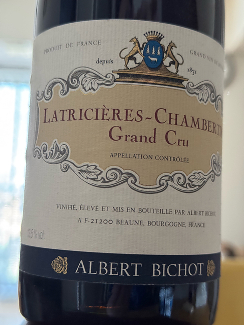 Albert Bichot Latricières Chambertin Grand Cru