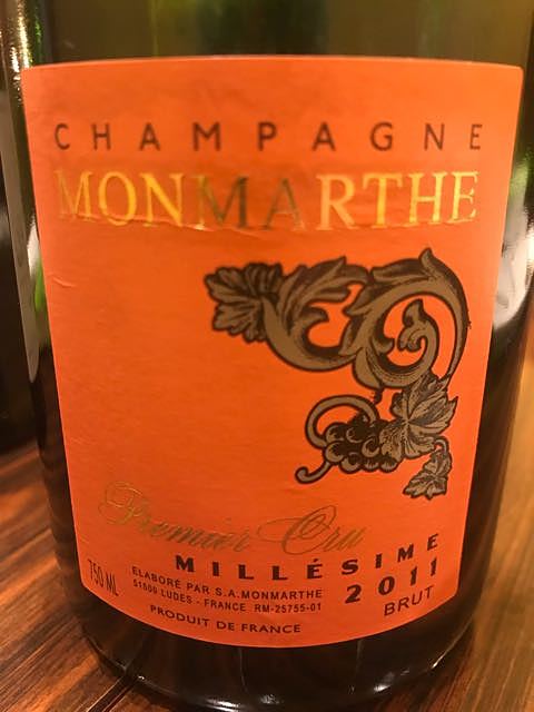 Monmarthe Millésime Brut(モンマルト ミレジメ ブリュット)