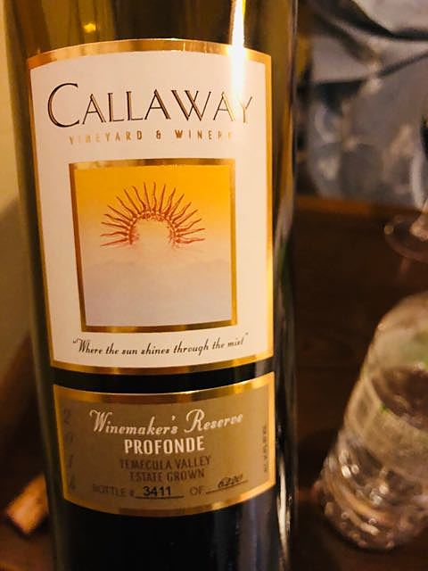 Callaway Winemaker's Reserve Profonde Red Wine