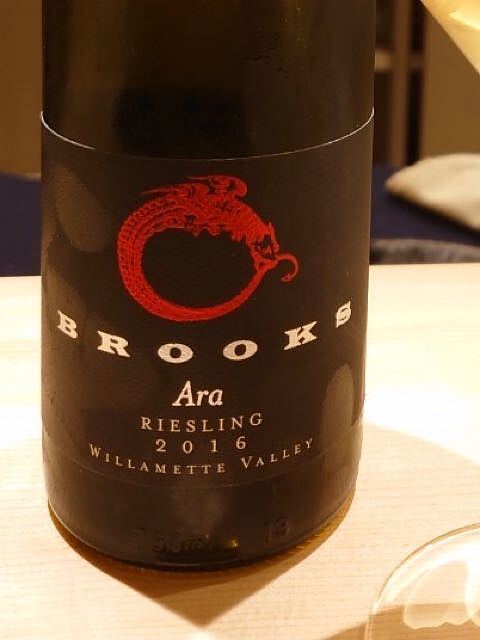 Brooks Ara Riesling(ブルックス アラ リースリング)