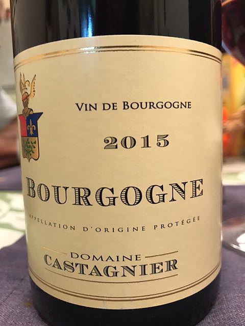 Dom. Castagnier Bourgogne Rouge(ドメーヌ・カスタニエ ブルゴ－ニュ ルージュ)