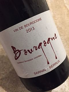 Sarnin Berrux Bourgogne Rouge(サルナン・ベリュー ブルゴーニュ ルージュ)