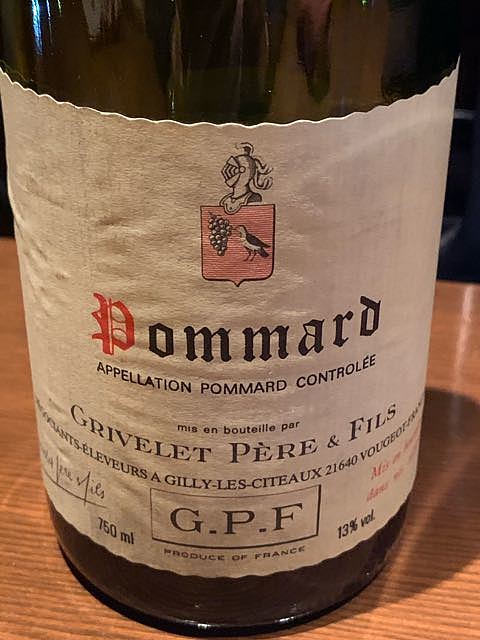 Grivelet Père & Fils Pommard