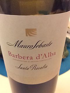 Mauro Sebaste Barbera d'Alba Santa Rosalia(マウロ・セバステ バルベーラ・ダルバ サンタ・ロザリア)