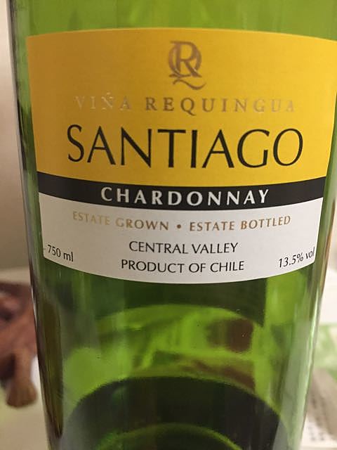 Viña Requingua Santiago Chardonnay(ヴィニャ・レキングア サンチアゴ シャルドネ)