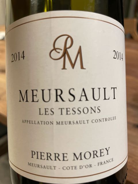 Pierre Morey Meursault Les Tessons(ピエール・モレ ムルソー