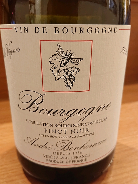 Dom. André Bonhomme Bourgogne Rouge Vieilles Vignes