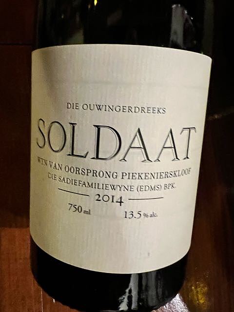 Die Ouwingerdreeks Soldaat 2014(ソルダート)