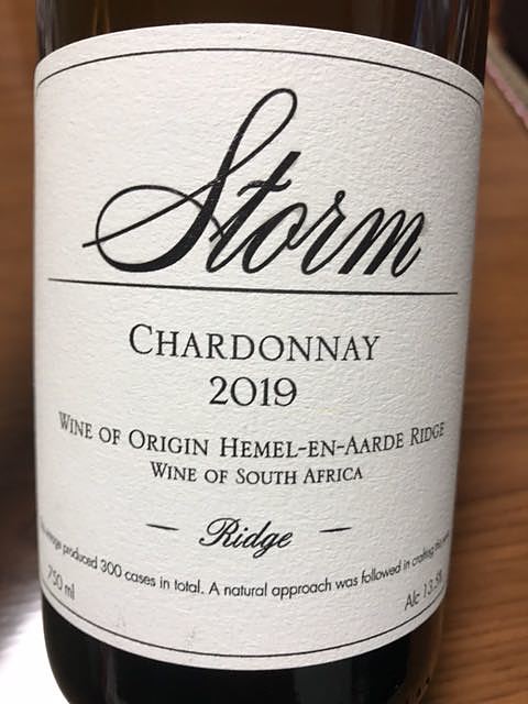 Storm Ridge Chardonnay(ストーム リッジ シャルドネ)