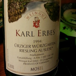 Karl Erbes Ürziger Würzgarten Riesling Auslese(カール・エルベス リースリング・アウスレーゼ)