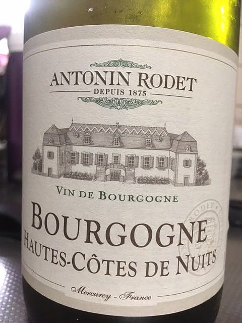 Antonin Rodet Bourgogne Hautes Côtes de Nuits Blanc