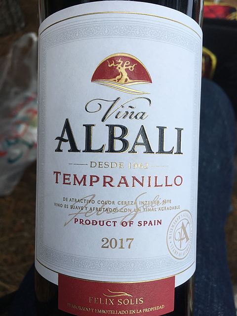 Viña Albali Tempranillo(ビニャ・アルバリ テンプラニーリョ)