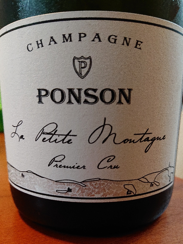 ワイン ponpao21 Champagne Ponson La Petite Montagne 1er | Vinica 無料の