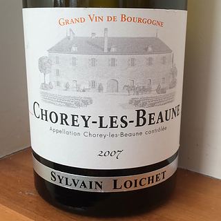 Sylvain Loichet Chorey Les Beaune Blanc(シルヴァン・ロワシェ ショレイ・レ・ボーヌ ブラン)