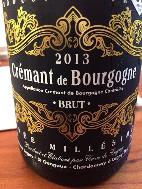Cave de Lugny Crémant de Bourgogne Brut Millésime