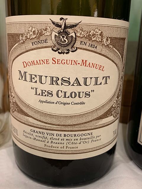 Seguin Manuel Meursault Les Clous