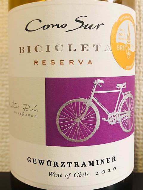 Cono Sur Bicicleta Gewürztraminer Reserva(コノ・スル ビシクレタ ゲヴュルツトラミネール レゼルヴァ)
