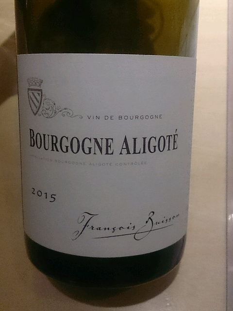 François Buisson Bourgogne Aligoté