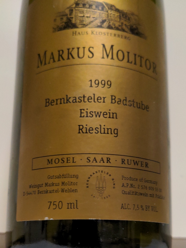 Markus Molitor Bernkasteler Badstube Riesling | Vinica 無料