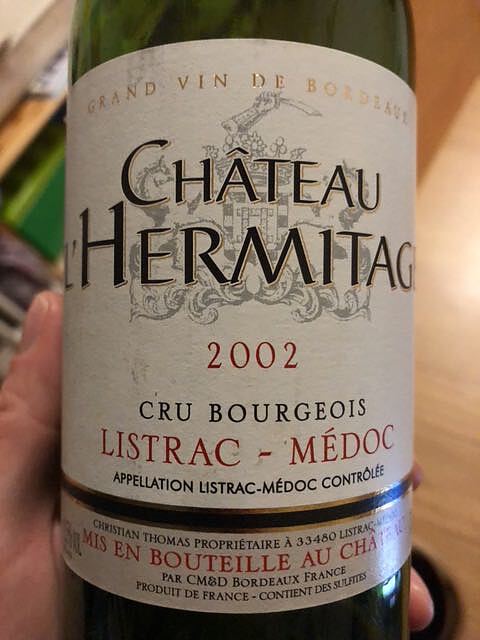 Ch. l'Hermitage Listrac Médoc(シャトー・レルミタージュ リストラック・メドック)