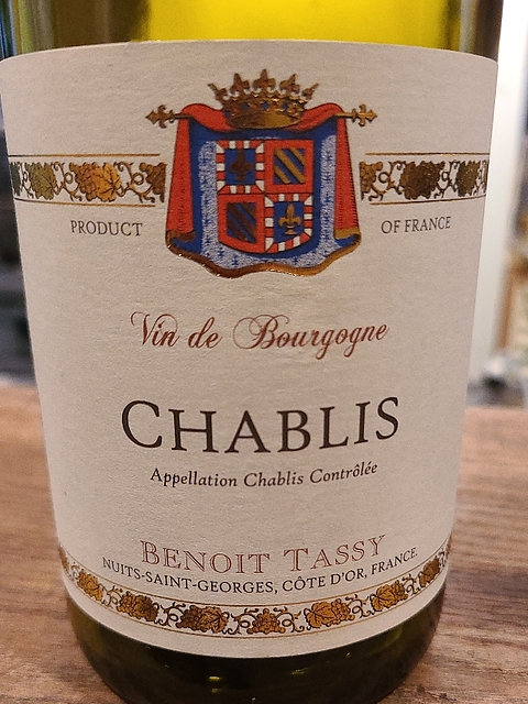 Benoit Tassy Chablis(ブノワ・タシィ シャブリ)