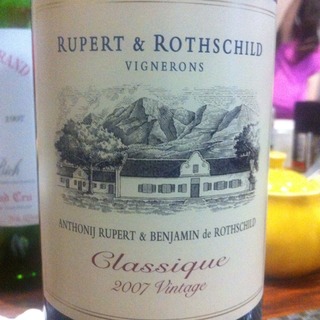 Rupert & Rothschild Classique 2007(ルパート＆ロートシルト クラシック)