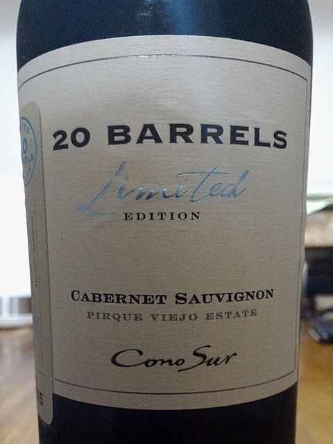 Cono Sur 20 Barrels Cabernet Sauvignon Limited Edition(コノ・スル 20・バレル カベルネ・ソーヴィニヨン リミテッド・エディション)