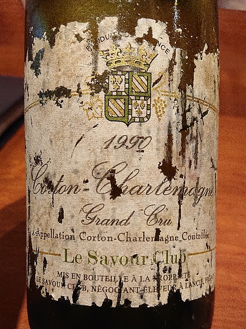 Le Savour Club Corton Charlemagne Grand Cru(サヴォワ・クラブ コルトン・シャルルマーニュ グラン・クリュ)