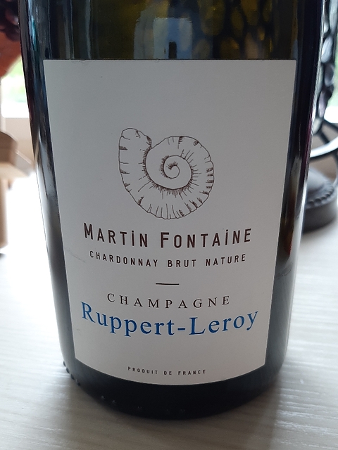 Ruppert Leroy Martin Fontaine Brut Nature(リュペール・ルロワ マルタン・フォンテーヌ ブリュット・ナチュール)