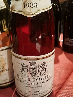 Dom. Jean Gros Bourgogne Hautes Côte de Nuits