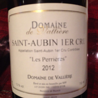 Dom. de Vallière Saint Aubin 1er Cru Les Perrières